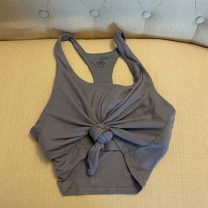 Alo Yoga Knot Tank Bra Size L